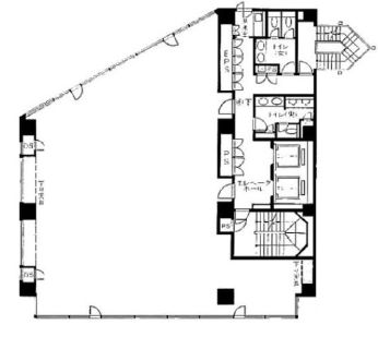 東宝江戸川橋ビル 4階 平面図
