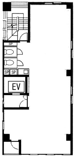 カルチェブラン銀座（カルチェブラン・ギンザ） 3階 平面図