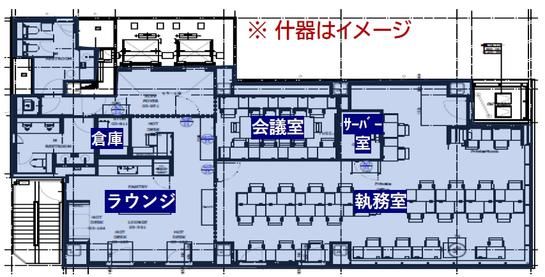 ACN神田司町ビル（旧：神田司町PREX） 6階 平面図