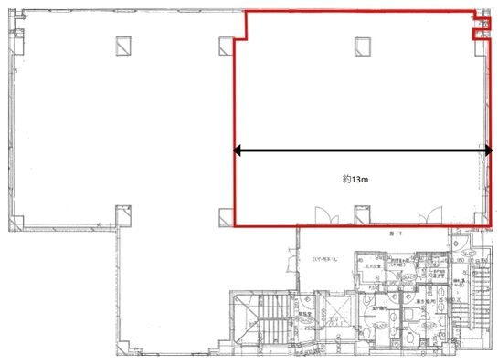大森センタービル 6階 平面図