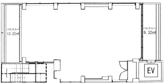 CADRE tamachi(キャドレ田町) 3階 平面図