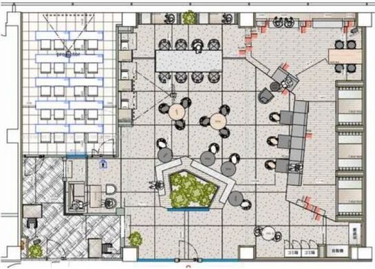 3階 共用ラウンジ
