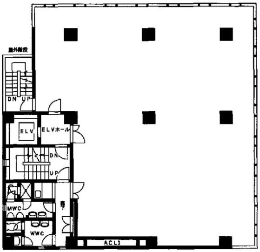 芝公園向陽ビル 5階 平面図