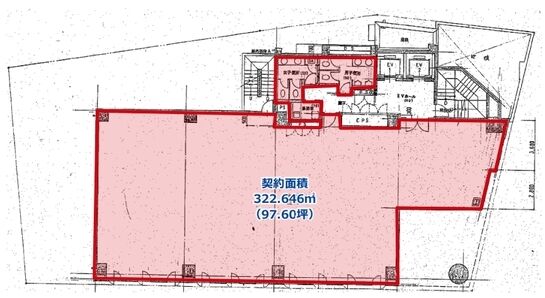 Y・Sビル（中野区） 2階 平面図
