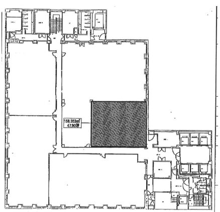 時事通信ビル 9階 平面図