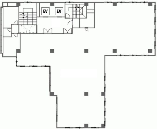 アカサカセブンスアヴェニュービル 6階 平面図