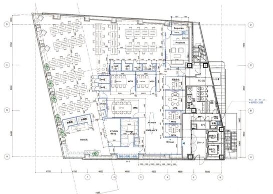 J6 Front(J6フロント) 6階 平面図