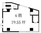 丹後町ビルヂング 6階 平面図