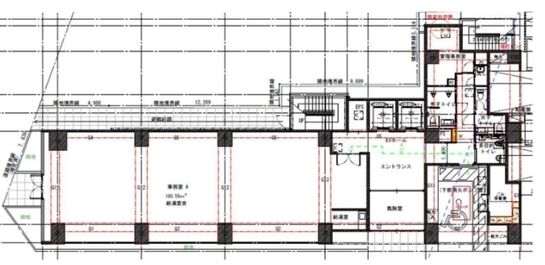 門前仲町トーセイビル(旧:(仮称)永代橋トーセイビル) 1階 平面図