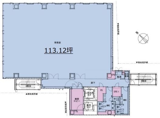 Daiwa日本橋馬喰町ビル 11階 平面図