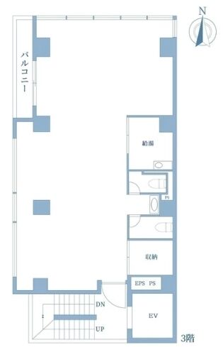 THE COGAICHO 3階 平面図