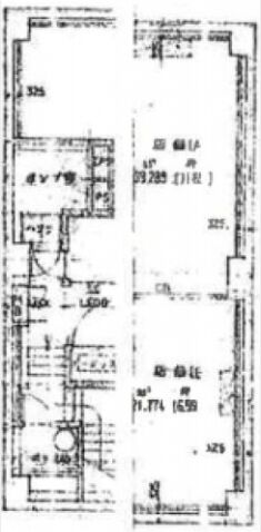 赤坂グリーンランドビル 地下1階 平面図