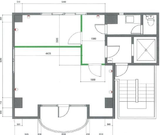 日宝新御茶ノ水ビル 5階 平面図