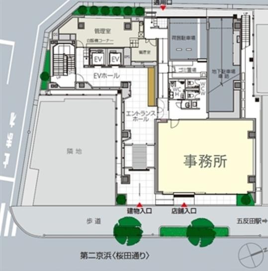 SGテラス 1階 平面図