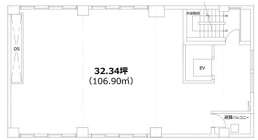 EA1ビル 5階 平面図