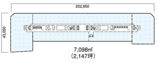 大手町ビル 4階 平面図