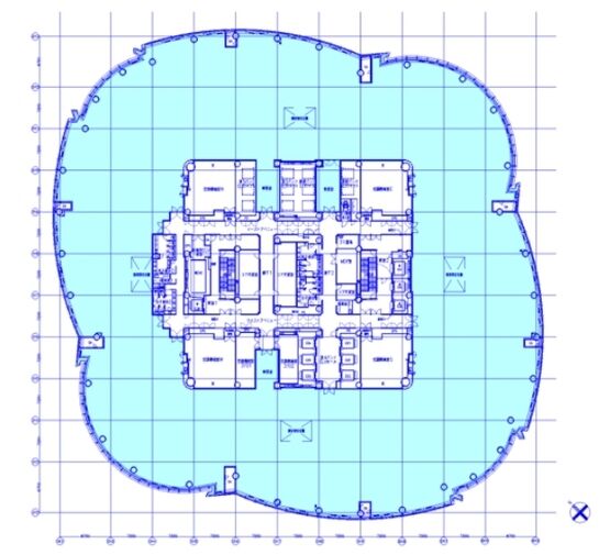 六本木ヒルズ森タワー 29階 平面図