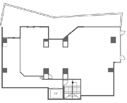 House of Warner 1階 平面図