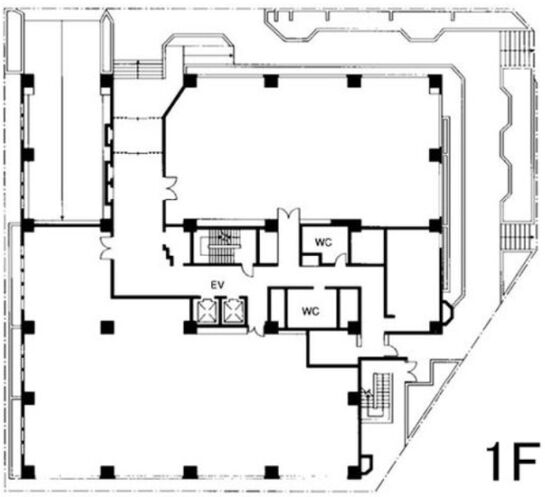 日本綜合地所大塚ビル(旧:HIB大塚) 1階101 平面図
