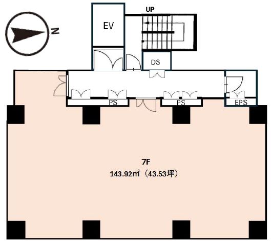 マイホーム錦糸 7階 平面図
