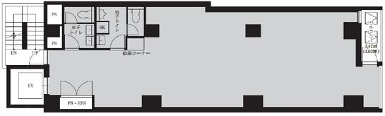 VORT京橋宝町 7階 平面図