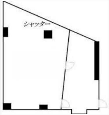 小林ビル(台東区) 1階 平面図