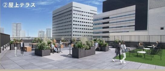 ※屋上テラス設置予定