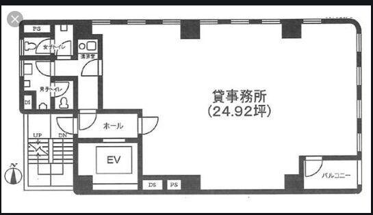 IMIビルディング 5階 平面図