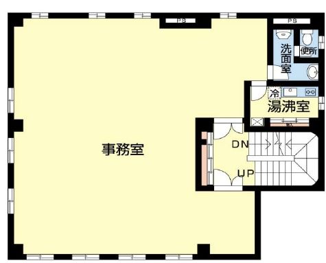 GFEビル 2階 平面図