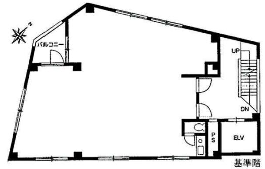 箱崎YMビル 4階 平面図