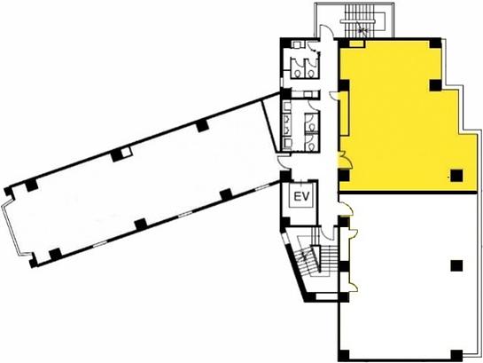 M&Cビル 3階C 平面図