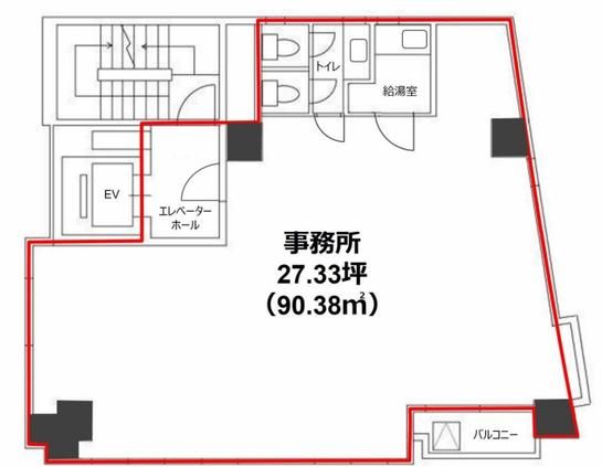 パレスサイド千代田 7階 平面図