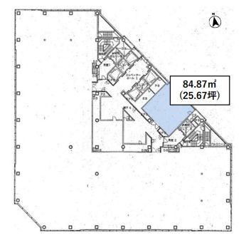 大手町ファーストスクエア ウエストタワー 20階 平面図
