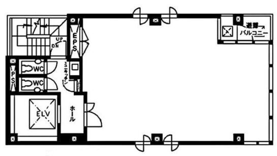 茅場町2丁目ビル（茅場町二丁目ビル） 8階 平面図