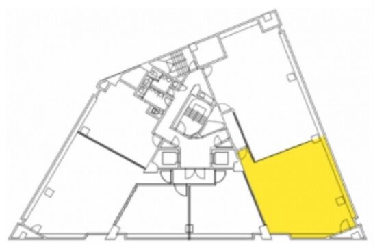 32芝公園ビル 4階405A 平面図