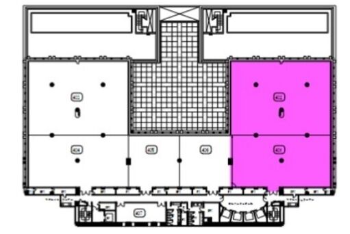 アイケイビル（品川区） 4階 平面図