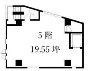 丹後町ビルヂング 5階 平面図