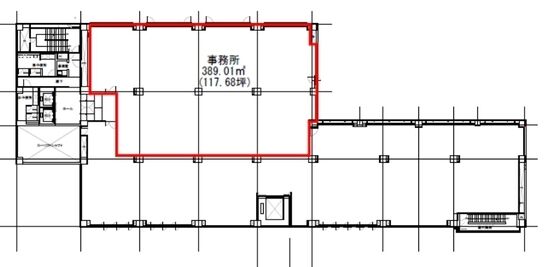 安田8号ビル 6階 平面図