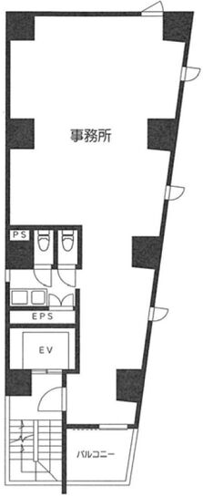 芝MKビル 4階 平面図