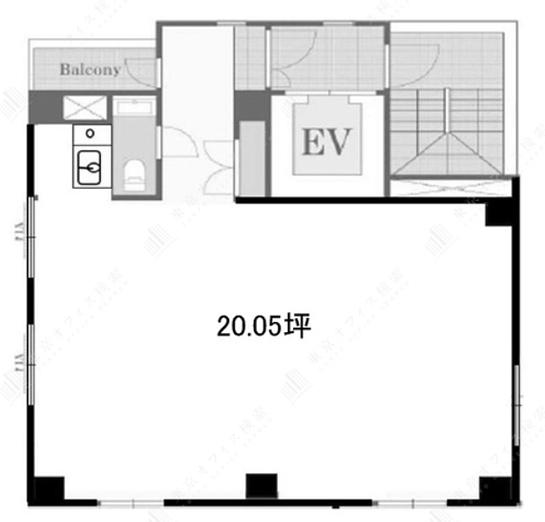 浅草SPビル 5階 平面図