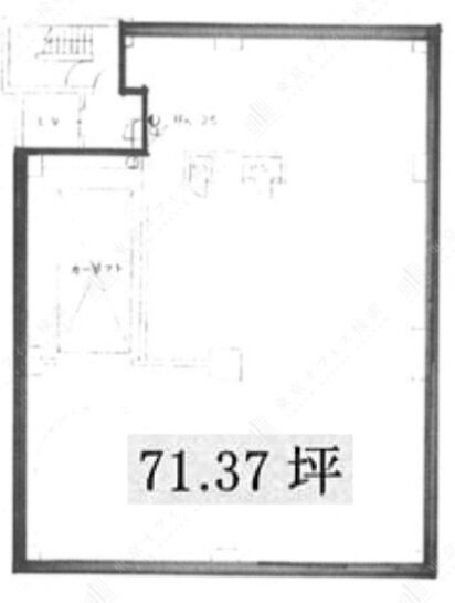 新明ビル 地下1階 平面図