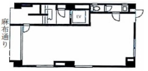 ナカヤマビル 1階 平面図