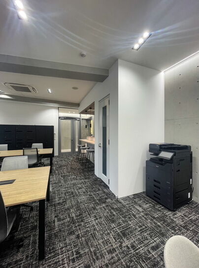セットアップフロア 執務室 複合機