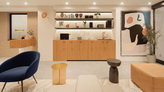 基準階A：ラウンジ（※イメージCG）