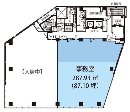マンサード代官山 7階 平面図