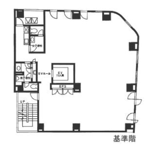 香蘭社ビル 6階 平面図