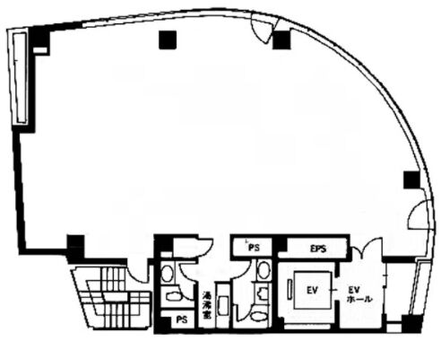 いちご西五反田ビル 3階 平面図