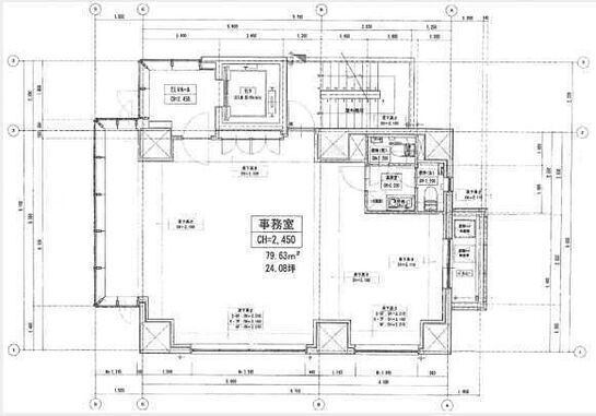 ガイセンタービル 8階 平面図