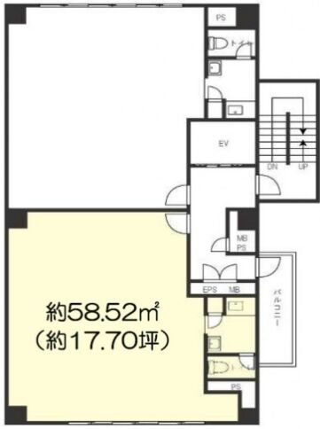 桜ビル 9階902 平面図