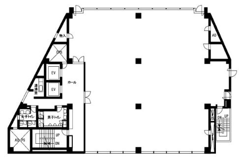 青葉台石橋ビル 7階 平面図